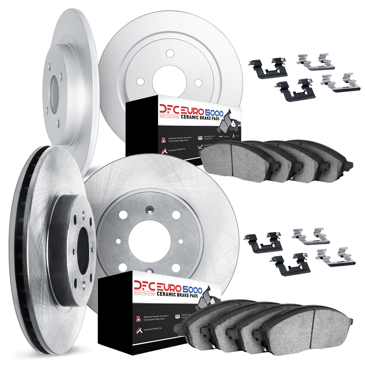 Dynamic Friction Company Disc Brake Kit 6614-20001