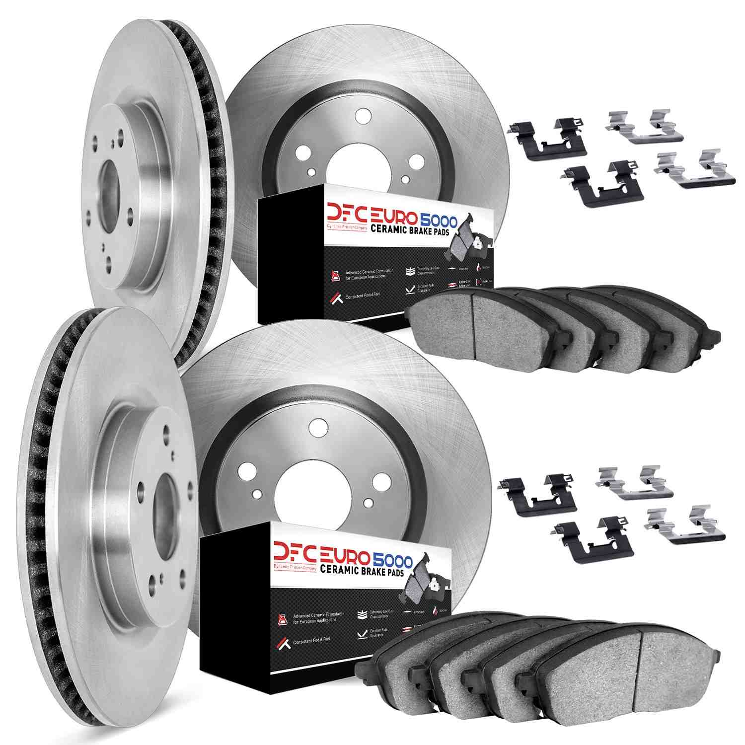 Dynamic Friction Company Disc Brake Kit 6614-20004