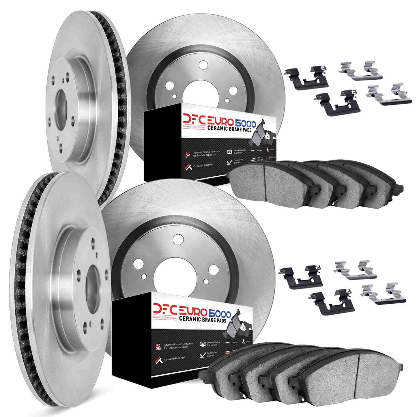 Dynamic Friction Company Disc Brake Kit 6614-20007