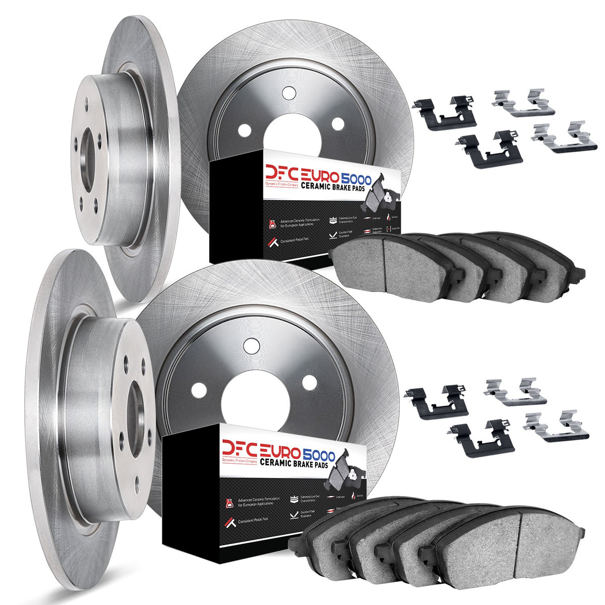 Dynamic Friction Company Disc Brake Kit 6614-63003