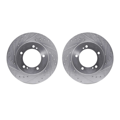 Dynamic Friction Company Disc Brake Rotor Set 7002-01002