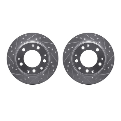 Dynamic Friction Company Disc Brake Rotor Set 7002-02027
