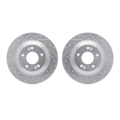 Dynamic Friction Company Disc Brake Rotor Set 7002-03047