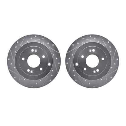 Dynamic Friction Company Disc Brake Rotor Set 7002-03052