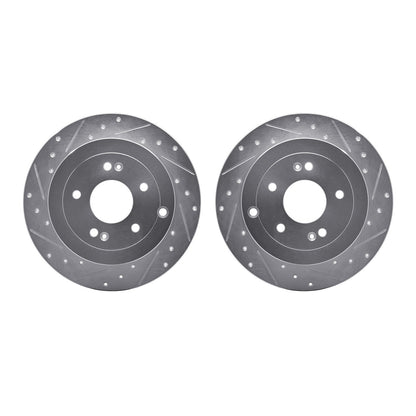 Dynamic Friction Company Disc Brake Rotor Set 7002-03052