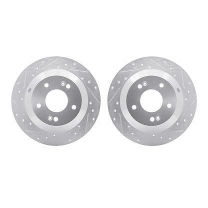 Dynamic Friction Company Disc Brake Rotor Set 7002-03053