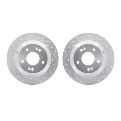 Dynamic Friction Company Disc Brake Rotor Set 7002-03053