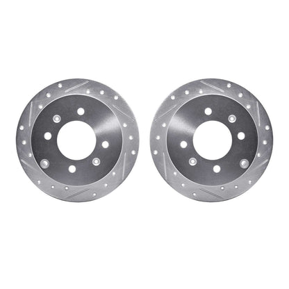 Dynamic Friction Company Disc Brake Rotor Set 7002-03056