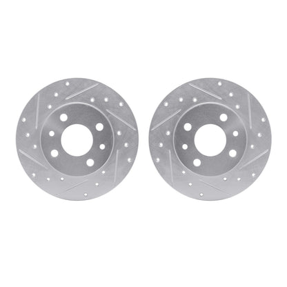 Dynamic Friction Company Disc Brake Rotor Set 7002-07004
