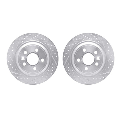 Dynamic Friction Company Disc Brake Rotor Set 7002-11018