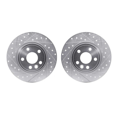 Dynamic Friction Company Disc Brake Rotor Set 7002-11019