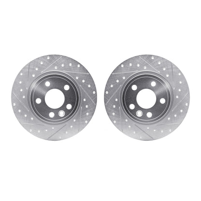 Dynamic Friction Company Disc Brake Rotor Set 7002-11019