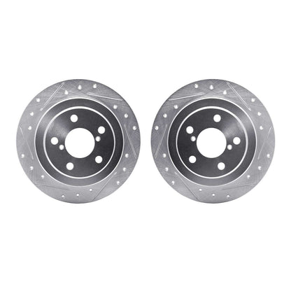 Dynamic Friction Company Disc Brake Rotor Set 7002-13025