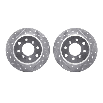 Dynamic Friction Company Disc Brake Rotor Set 7002-16007