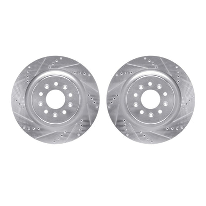 Dynamic Friction Company Disc Brake Rotor Set 7002-20021