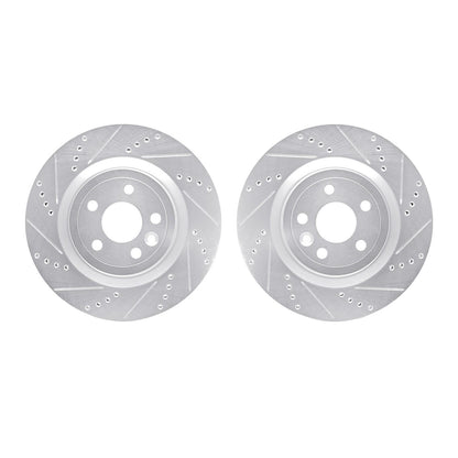 Dynamic Friction Company Disc Brake Rotor Set 7002-20025