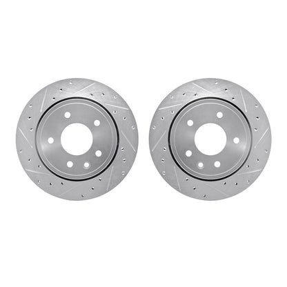Dynamic Friction Company Disc Brake Rotor Set 7002-20034