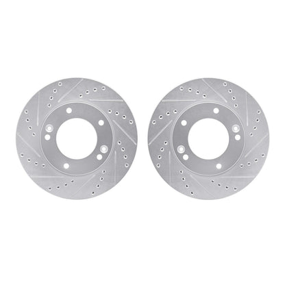 Dynamic Friction Company Disc Brake Rotor Set 7002-21018