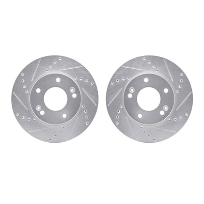 Dynamic Friction Company Disc Brake Rotor Set 7002-21020