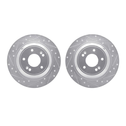 Dynamic Friction Company Disc Brake Rotor Set 7002-21026