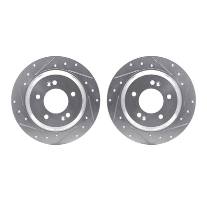 Dynamic Friction Company Disc Brake Rotor Set 7002-21027