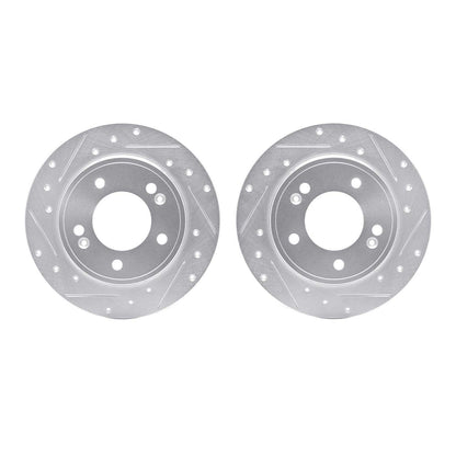 Dynamic Friction Company Disc Brake Rotor Set 7002-21028