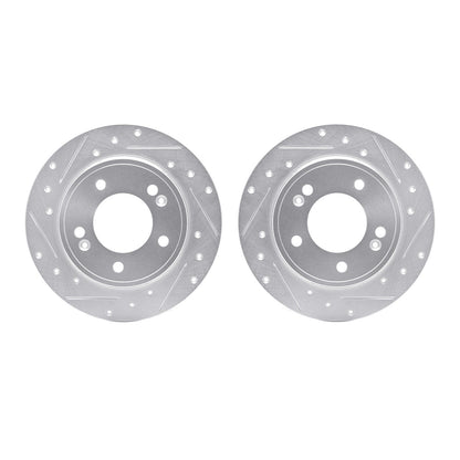 Dynamic Friction Company Disc Brake Rotor Set 7002-21028