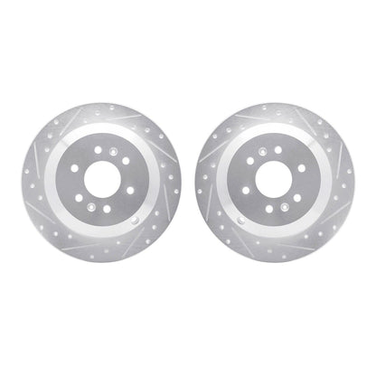Dynamic Friction Company Disc Brake Rotor Set 7002-21033