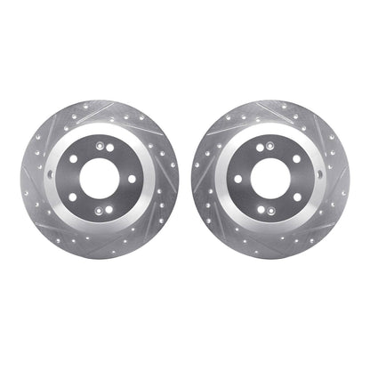 Dynamic Friction Company Disc Brake Rotor Set 7002-21042