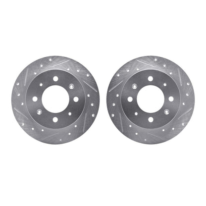 Dynamic Friction Company Disc Brake Rotor Set 7002-21043