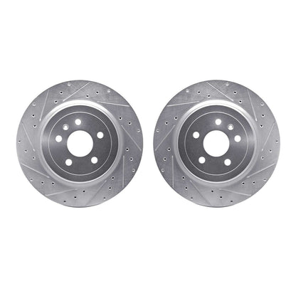 Dynamic Friction Company Disc Brake Rotor Set 7002-26003