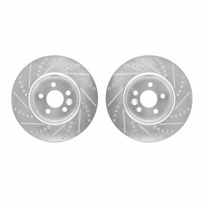 Dynamic Friction Company Disc Brake Rotor Set 7002-27023