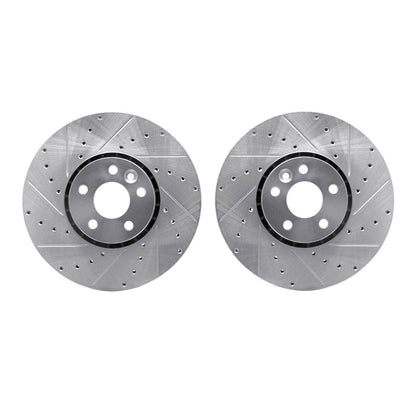 Dynamic Friction Company Disc Brake Rotor Set 7002-27026