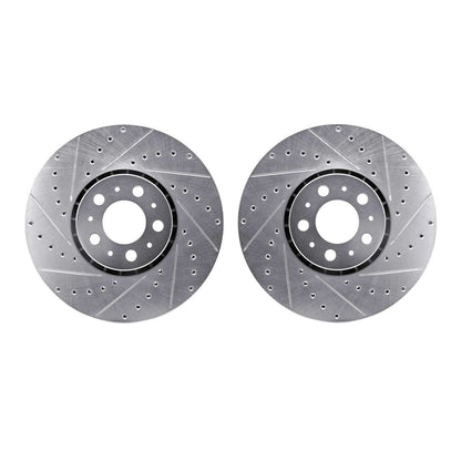 Dynamic Friction Company Disc Brake Rotor Set 7002-27028