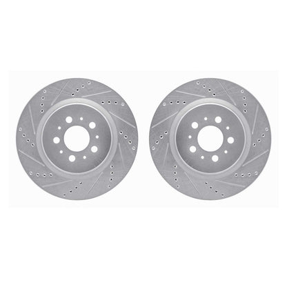 Dynamic Friction Company Disc Brake Rotor Set 7002-27040