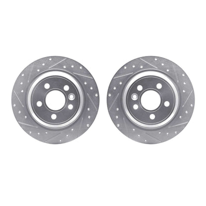 Dynamic Friction Company Disc Brake Rotor Set 7002-27042