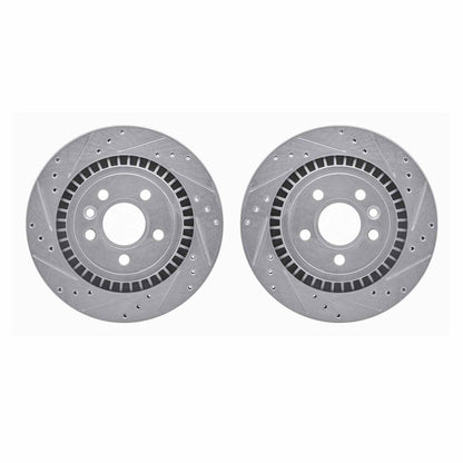 Dynamic Friction Company Disc Brake Rotor Set 7002-27043