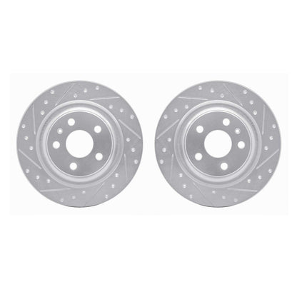 Dynamic Friction Company Disc Brake Rotor Set 7002-27044