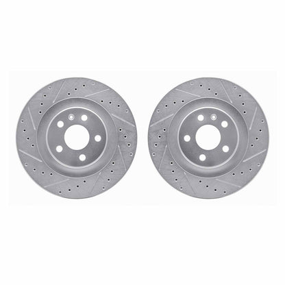 Dynamic Friction Company Disc Brake Rotor Set 7002-27045