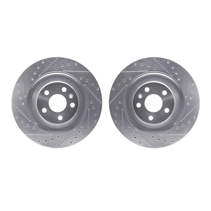 Dynamic Friction Company Disc Brake Rotor Set 7002-27054