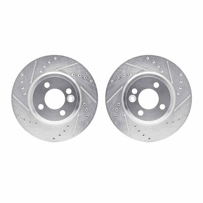 Dynamic Friction Company Disc Brake Rotor Set 7002-32002