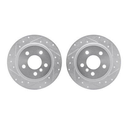 Dynamic Friction Company Disc Brake Rotor Set 7002-32014