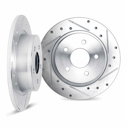 Dynamic Friction Company Disc Brake Rotor Set 7002-32014
