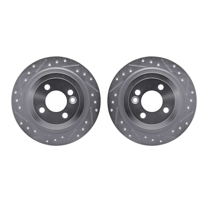 Dynamic Friction Company Disc Brake Rotor Set 7002-32017