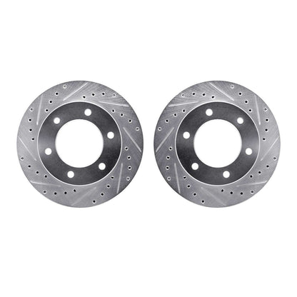 Dynamic Friction Company Disc Brake Rotor Set 7002-37004