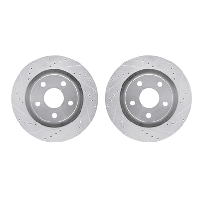 Dynamic Friction Company Disc Brake Rotor Set 7002-42022