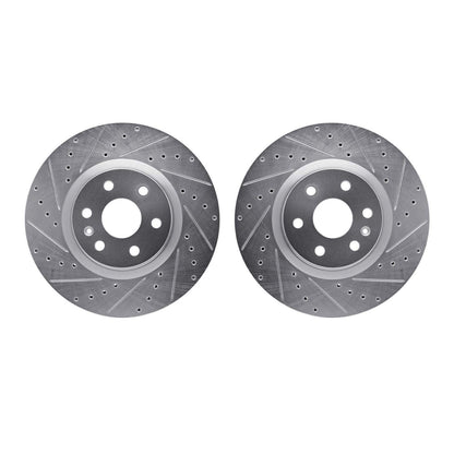 Dynamic Friction Company Disc Brake Rotor Set 7002-46024