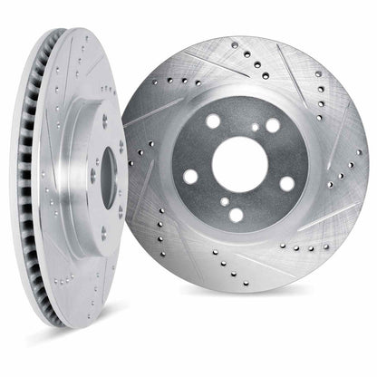 Dynamic Friction Company Disc Brake Rotor Set 7002-47002