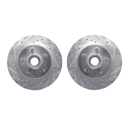 Dynamic Friction Company Disc Brake Rotor Set 7002-47006