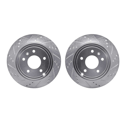 Dynamic Friction Company Disc Brake Rotor Set 7002-47058